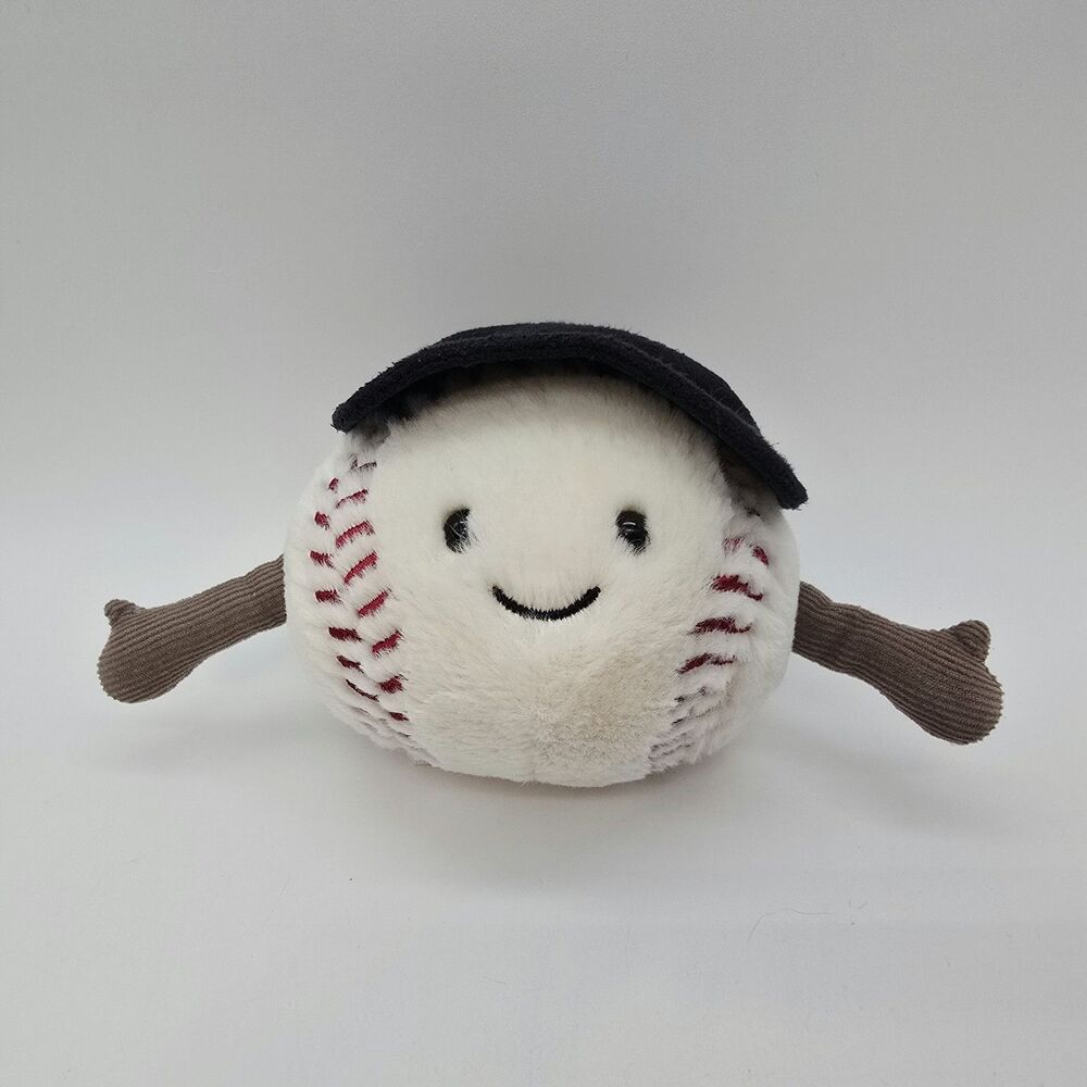 JELLYCAT London Amuseables Sport Baseball Plush Toy